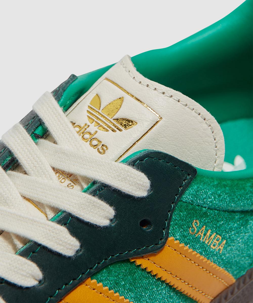 adidas Samba og sneaker COURT GREEN/PRELOVED YELLOW/COLLEGIATE