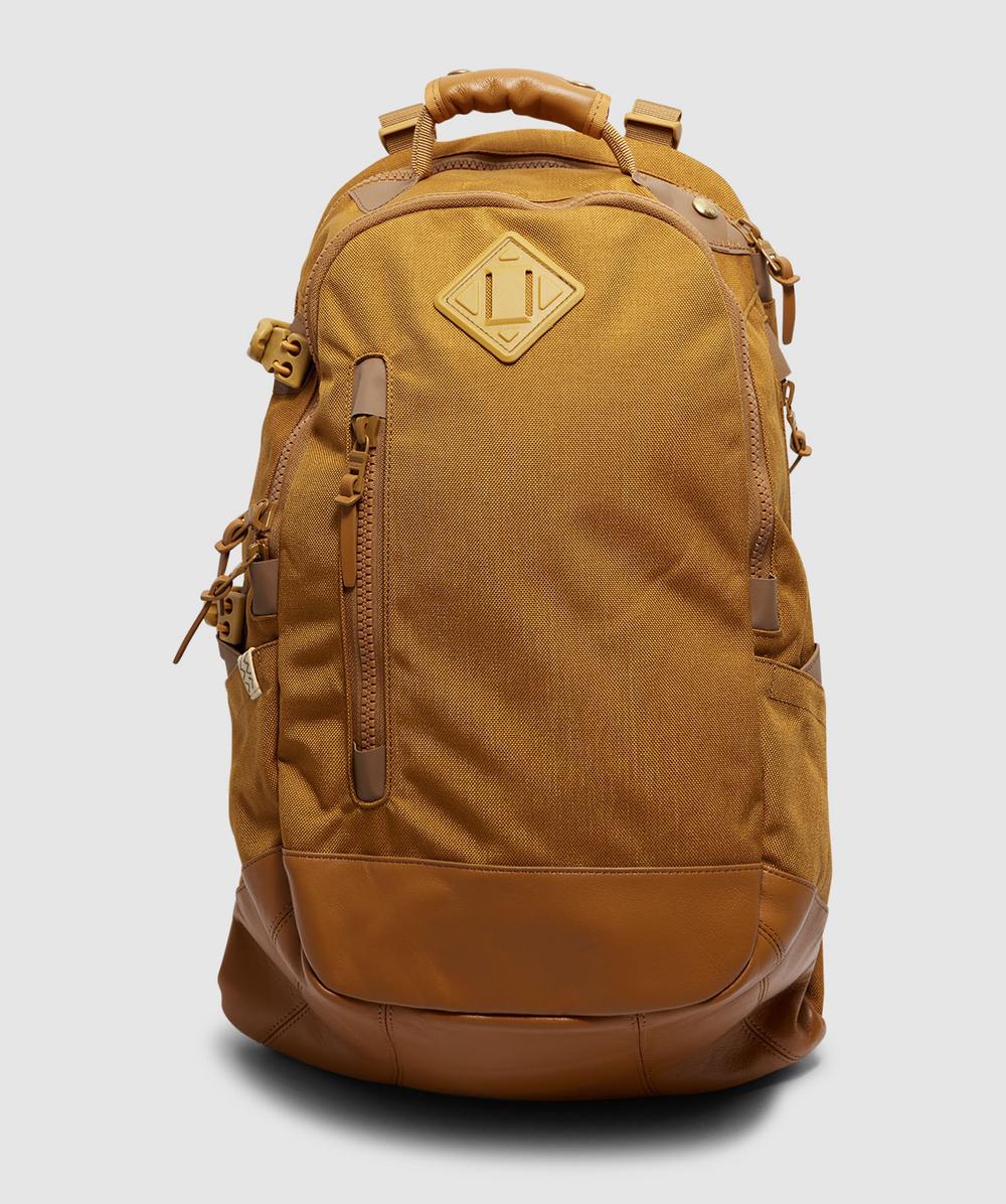 Visvim Cordura 20l Backpack In Mustard