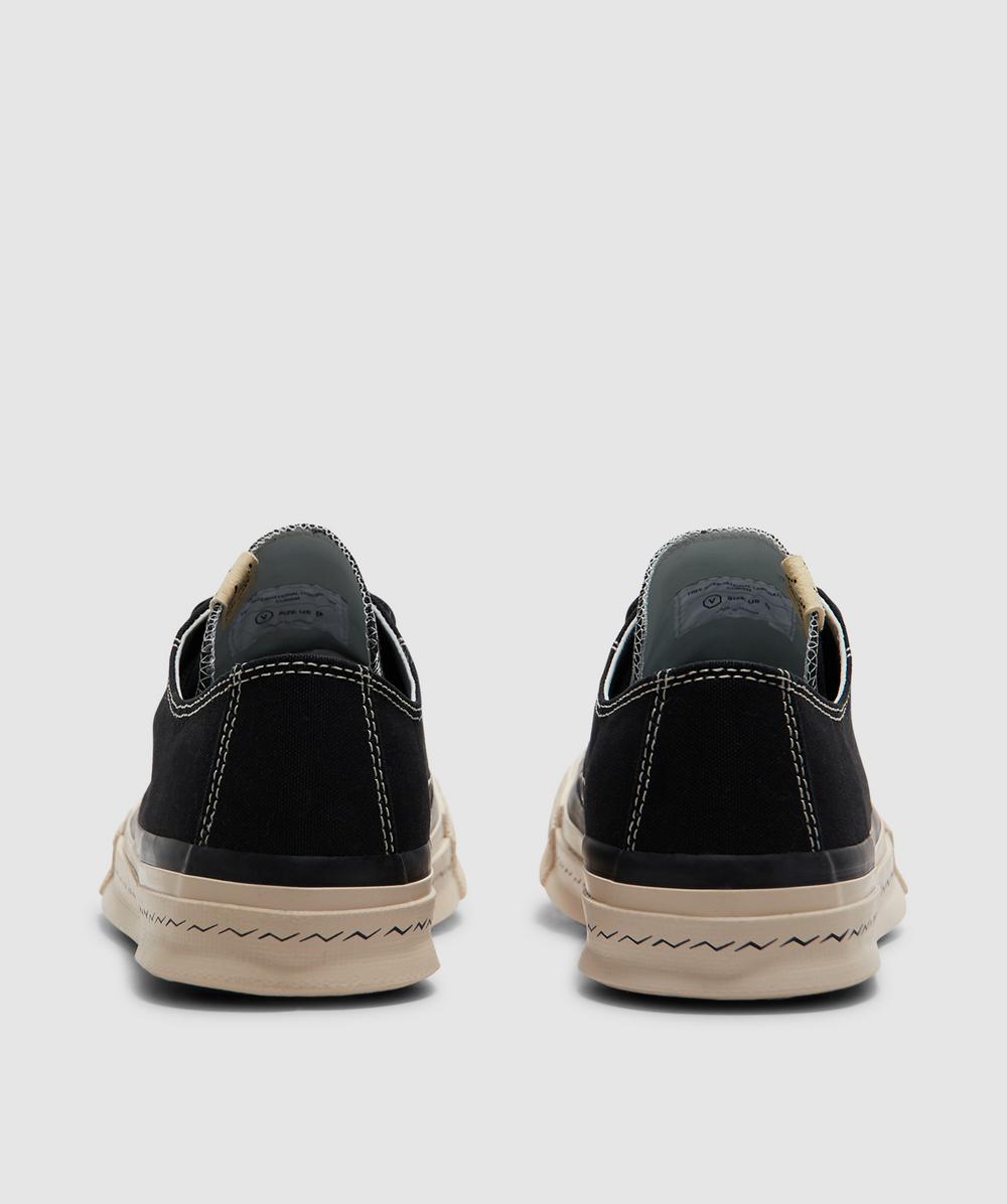 Visvim Skagway lo canvas sneaker | BLACK | SEVENSTORE