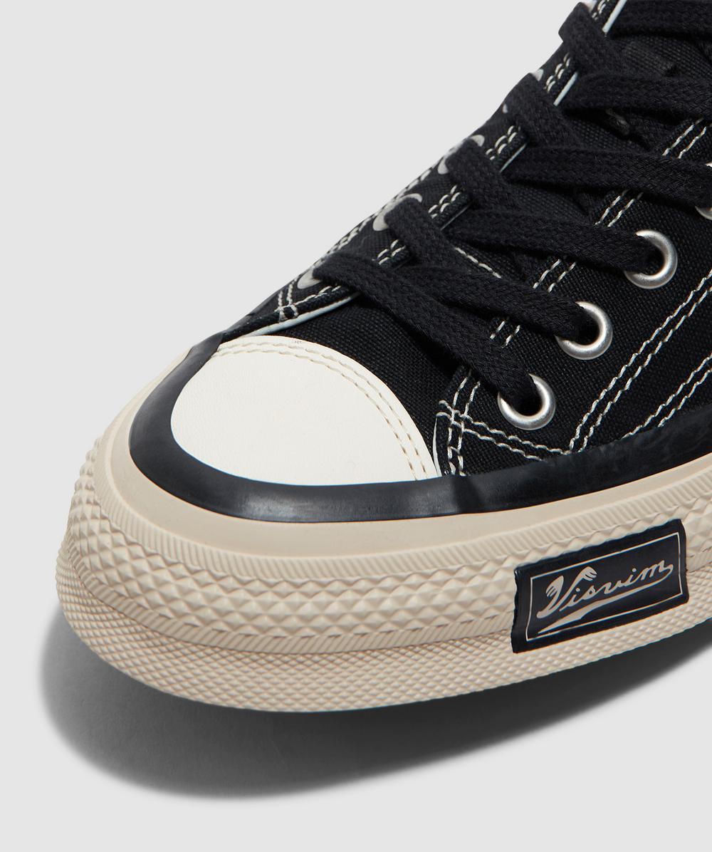 VISVIM ビズビム SKAGWAY LO CANVAS 41 BLACK Visvim – Skagway Lo Black Canvas – Tenue de Nîmes