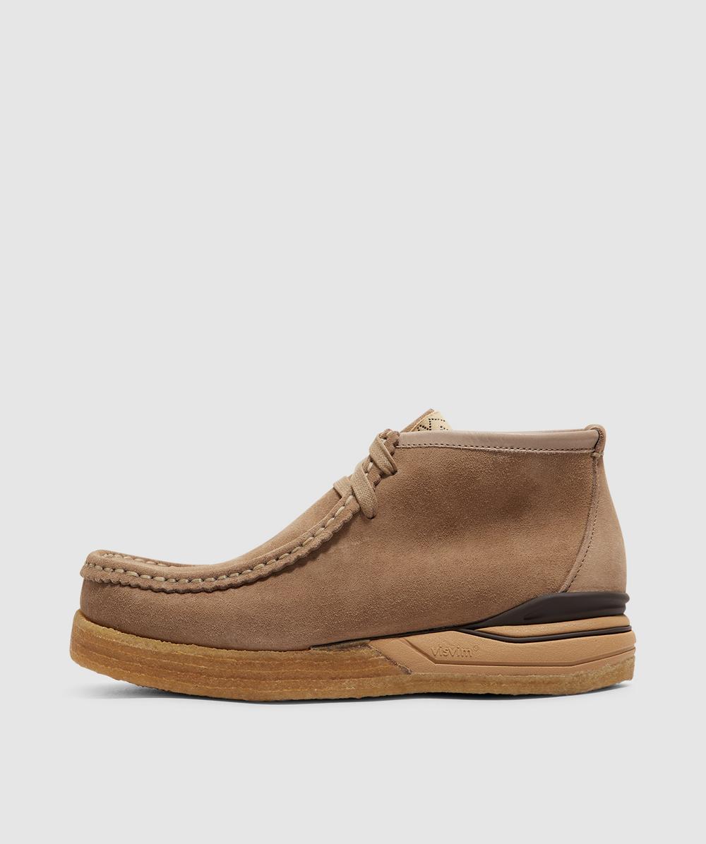 Visvim Beuys Trekker-folk Boot In Sand