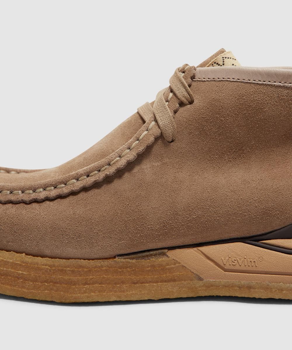 Visvim Beuys trekker-folk boot | SAND | SEVENSTORE