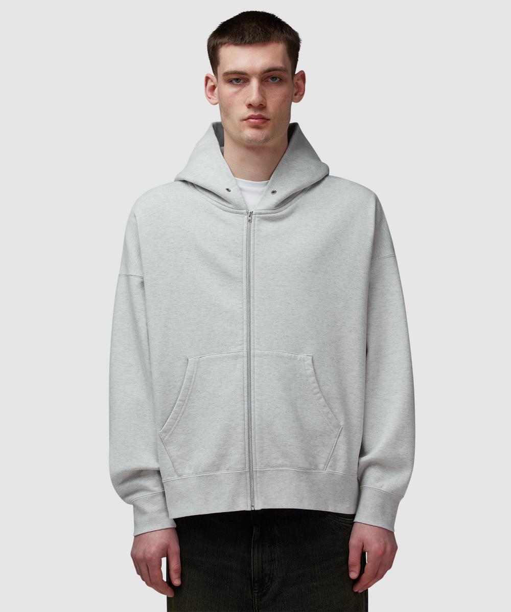 Visvim Ultimate Jumbo Hoodie In Grey
