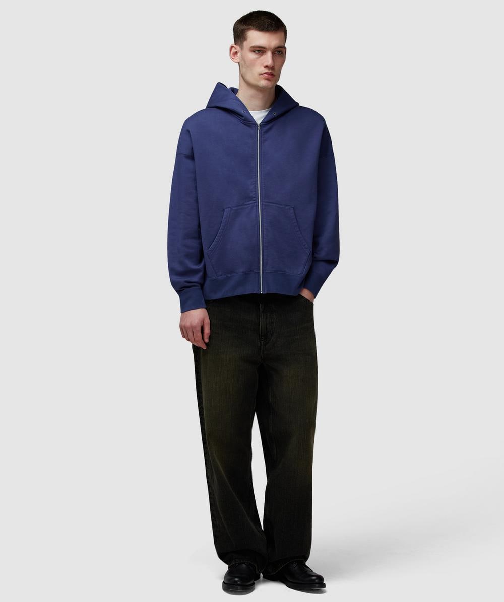 Visvim Ultimate jumbo hoodie | NAVY | SEVENSTORE