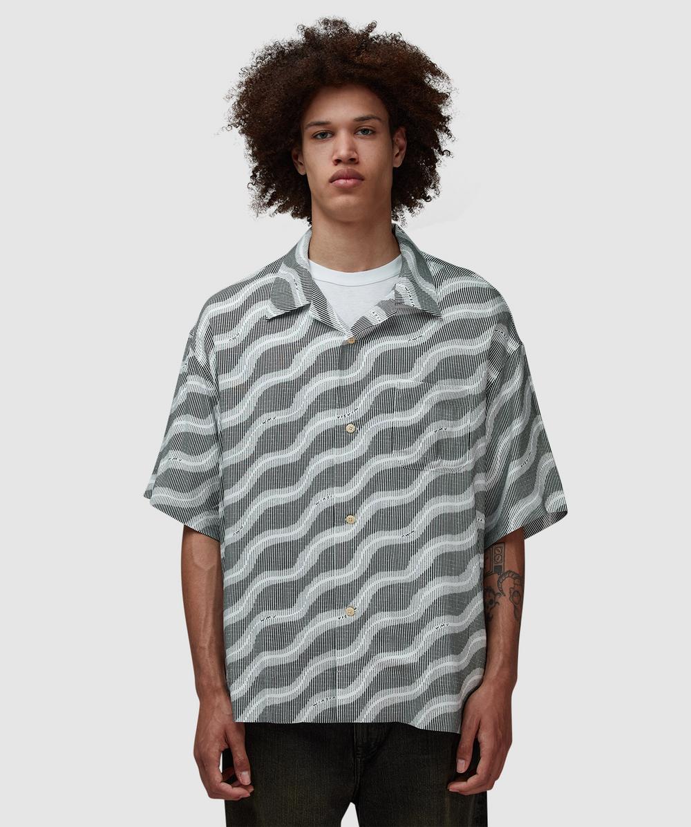 Visvim Copa Short Sleeve Shirt (Black - 4) - Size 4, Male