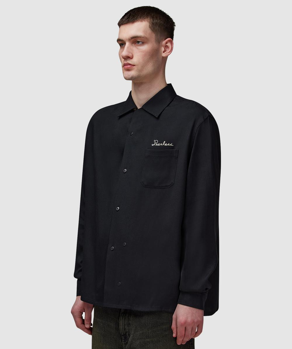 トップス visvim KEESEY G.S. SHIRT S/S BLACK Buy visvim women black keesey g.s. shirt for $1,055 online