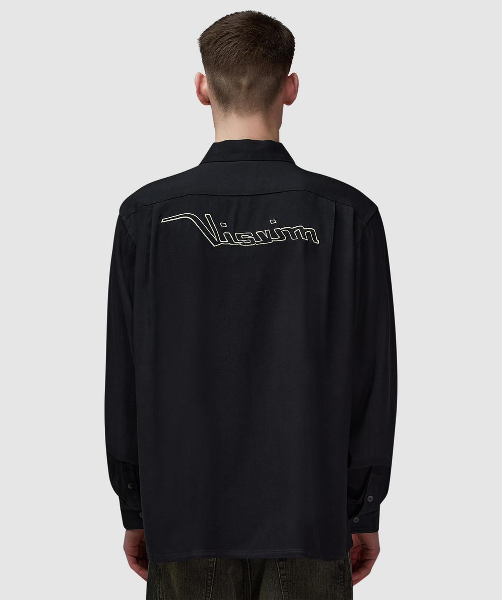 トップス visvim KEESEY G.S. SHIRT S/S BLACK Buy visvim women black keesey g.s. shirt for $1,055 online
