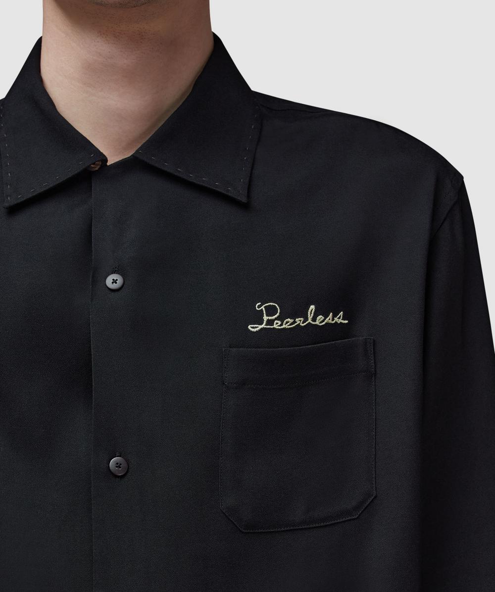 Visvim Keesey shirt | BLACK | SEVENSTORE