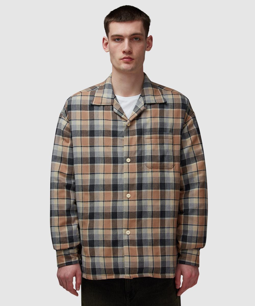 Visvim Keesey Down Jacket (Beige - 4) - Size Clothing & Accessories > Clothing > Outerwear > Coats & Jackets, Male