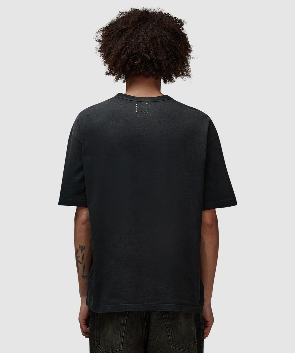 Visvim Jumbo v crash t-shirt | BLACK | SEVENSTORE