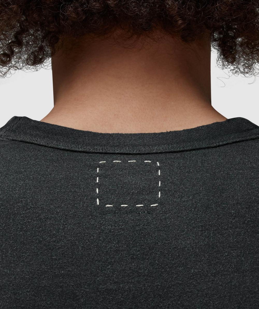 Visvim Jumbo v crash t-shirt | BLACK | SEVENSTORE