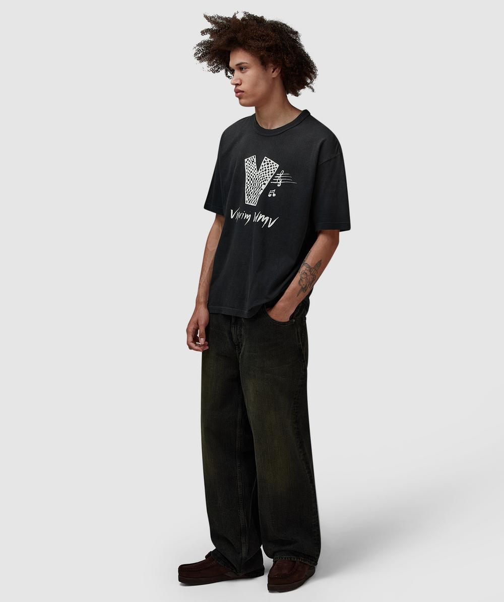 VISVIM｜ (JUMBO TEE S/S V CRASH (0125105010014 OFF WHITE JUMBO TEE S/S V CRASH | Visvim Official North American Web Store