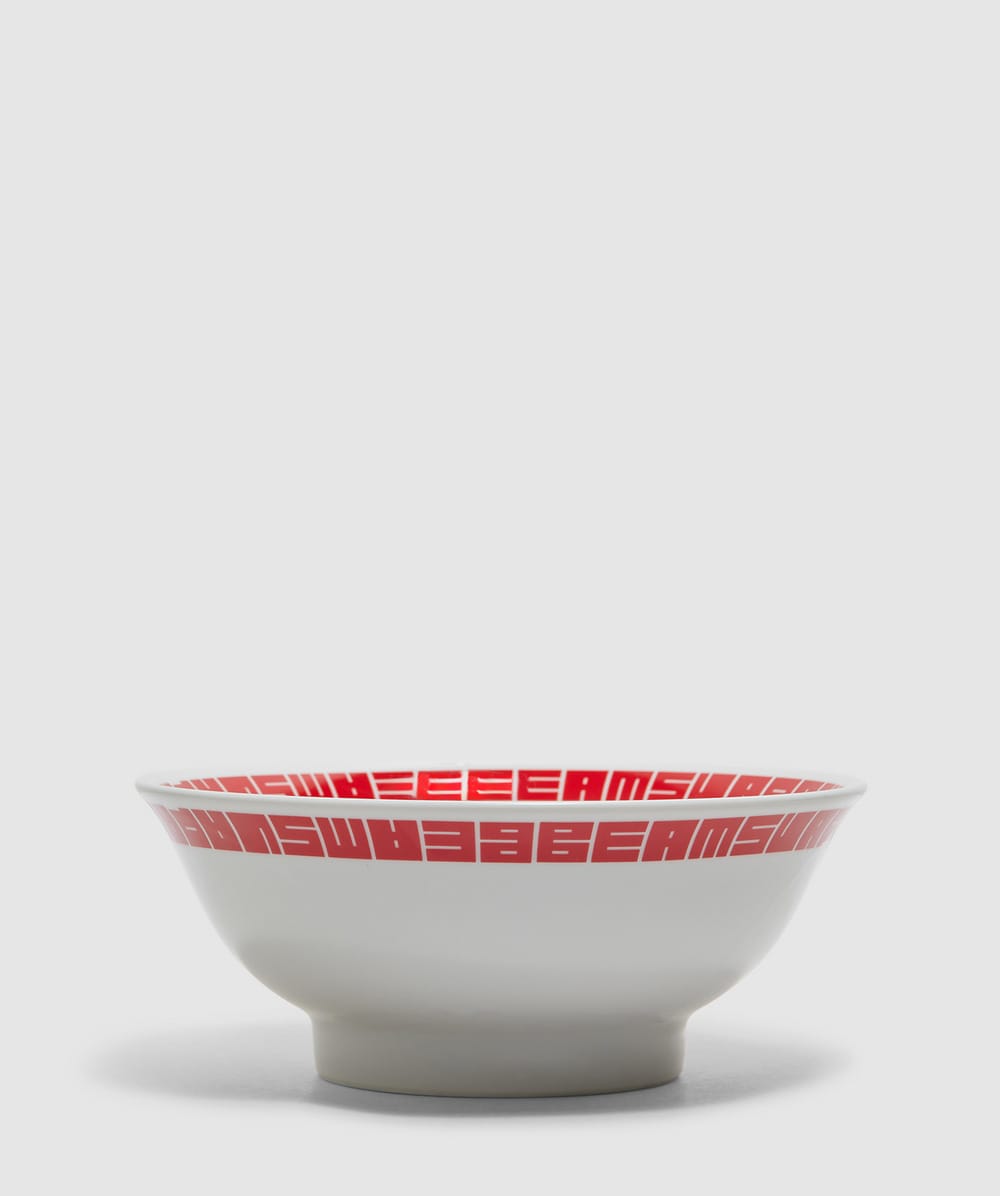 Beams Japan Ramen Bowl (Whtxred - One Size) - Size ONE SIZE, Unisex