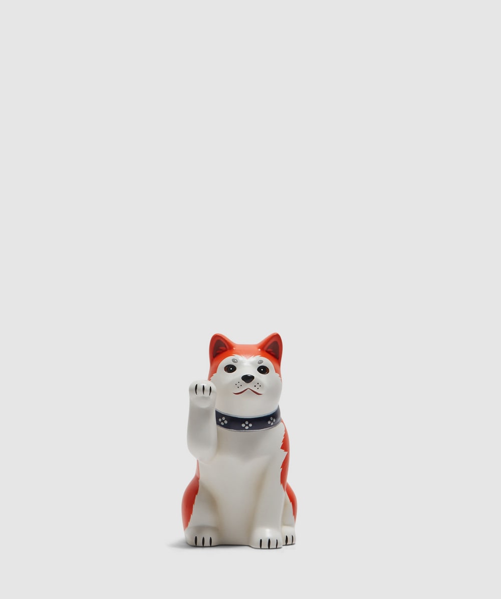 Beams Japan Chugai Toen Fortune Dog (Orange - One Size) - Size ONE SIZE, Unisex
