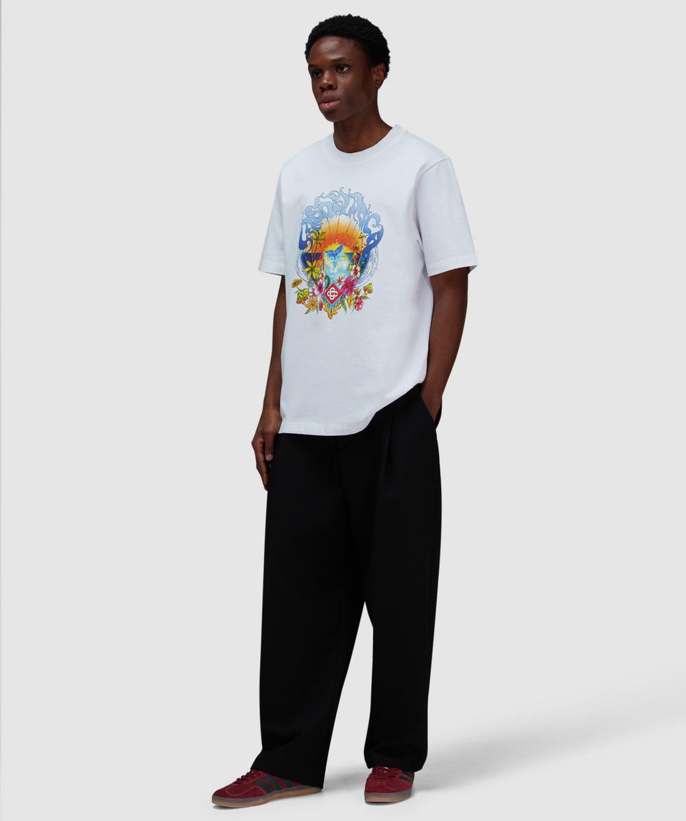 Casablanca Surf trip t-shirt | WHITE | SEVENSTORE