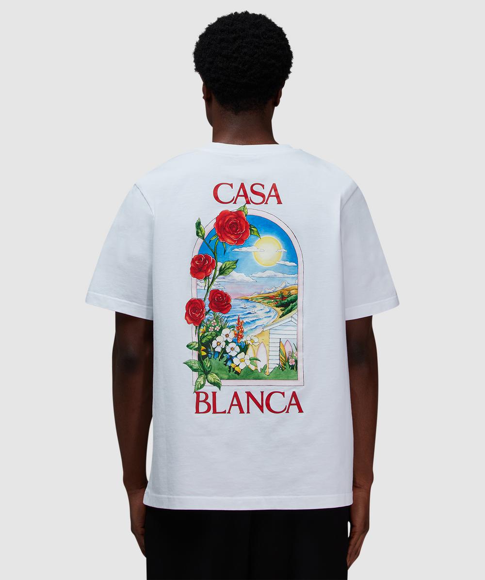 Casablanca La Days T-Shirt (White - M) - Size M, Unisex