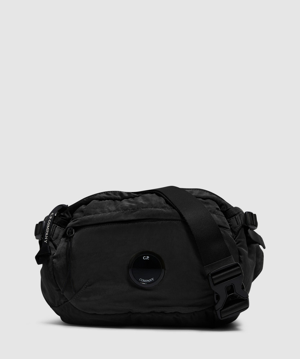 C.P. Company Nylon B Crossbody Bag (Black - One Size) - Size ONE SIZE, Unisex