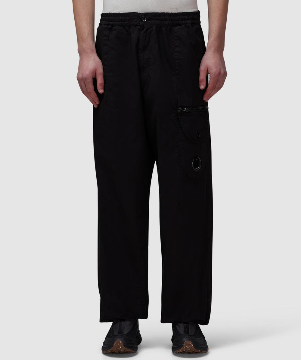 C.P. Company Microreps Lens Cargo Pant (Black - 46) - Size 46, Male