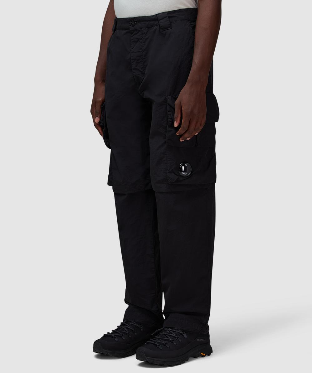 C.P. Company Flatt nylon cargo pant | BLACK | SEVENSTORE
