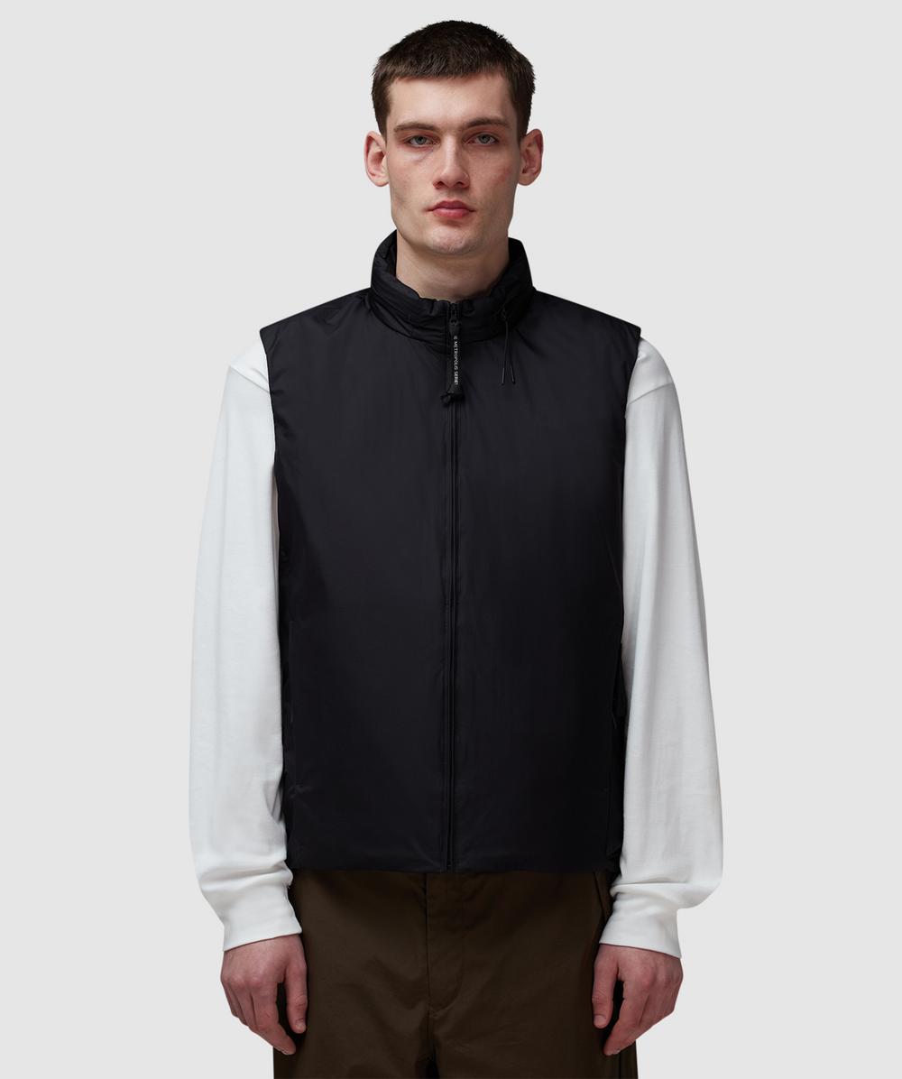 C.P. Company Metropolis Series Pertex Vest (Black - M) - Size M, Male