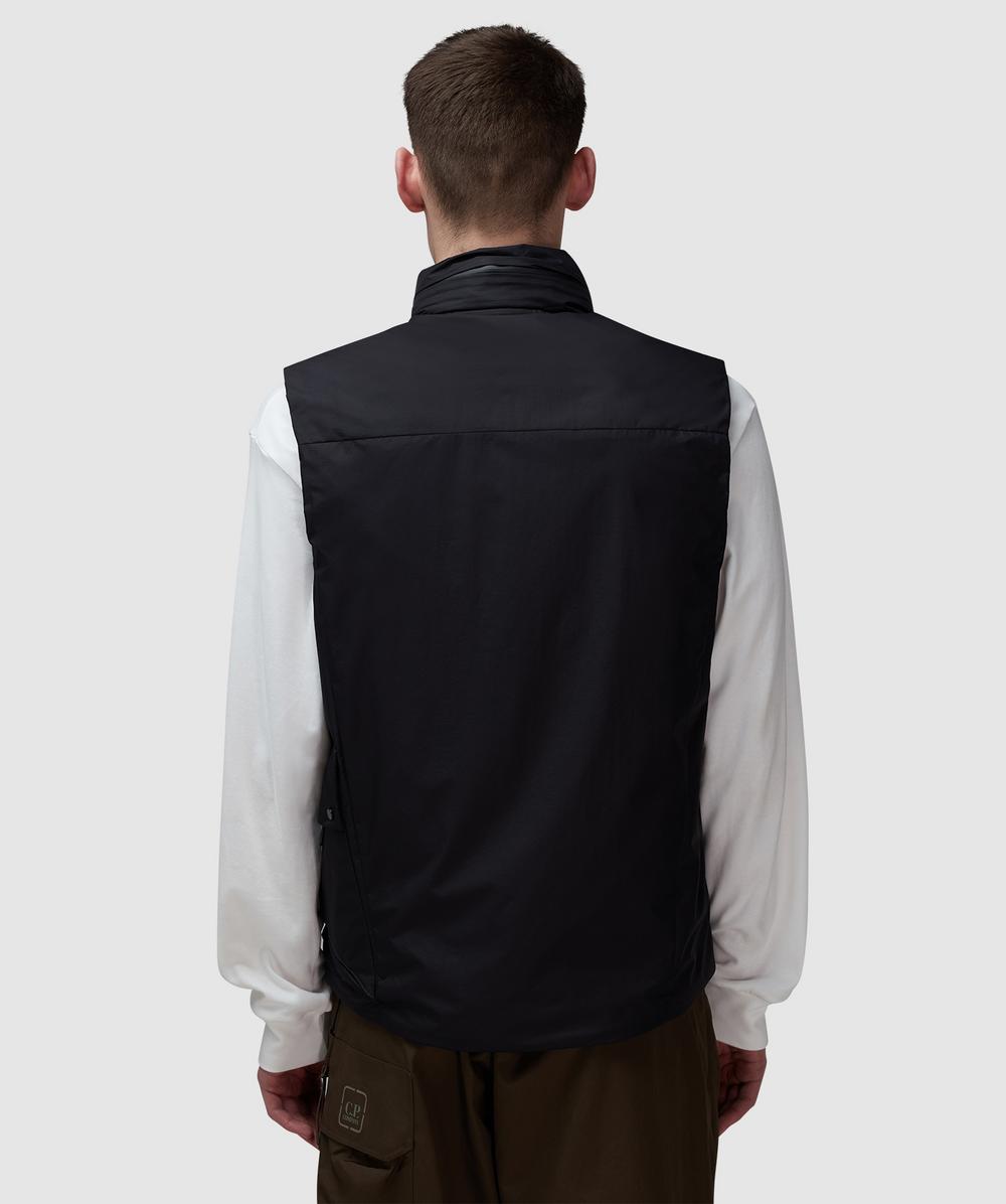 C.P. Company Metropolis series pertex vest | BLACK | SEVENSTORE