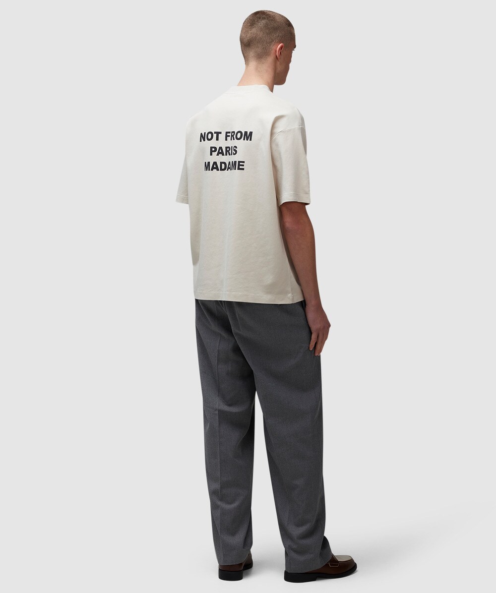 Drôle de Monsieur Slogan t-shirt | MASTIC | SEVENSTORE