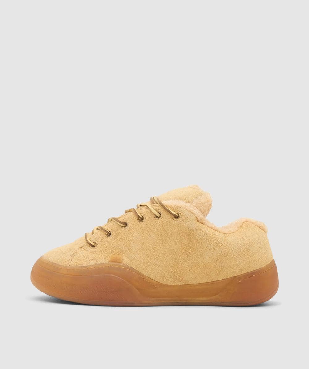 ERL Suede vamp skate sneaker | SAND | SEVENSTORE