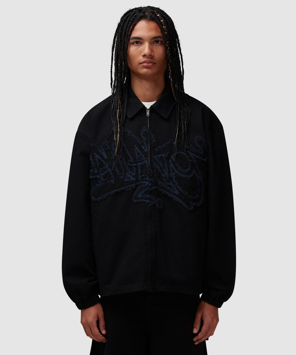 Awake NY Coaches Jacket (Black - M) - Size M, Male