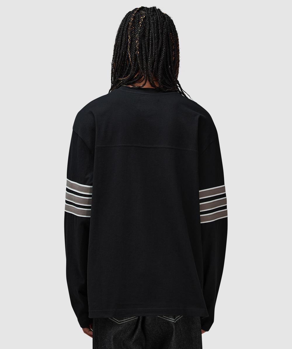 setinn スウェット wake farah ennoy everyone Awake NY Varsity jersey t-shirt | BLACK | SEVENSTORE