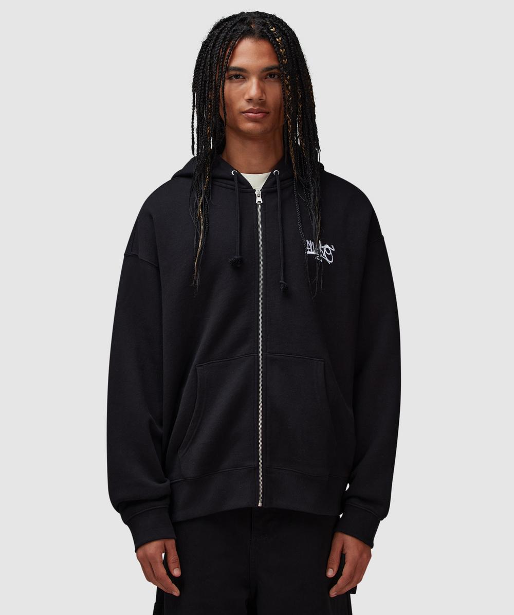 Awake NY All City Zip Up Hoodie (Black - S) - Size S, Male