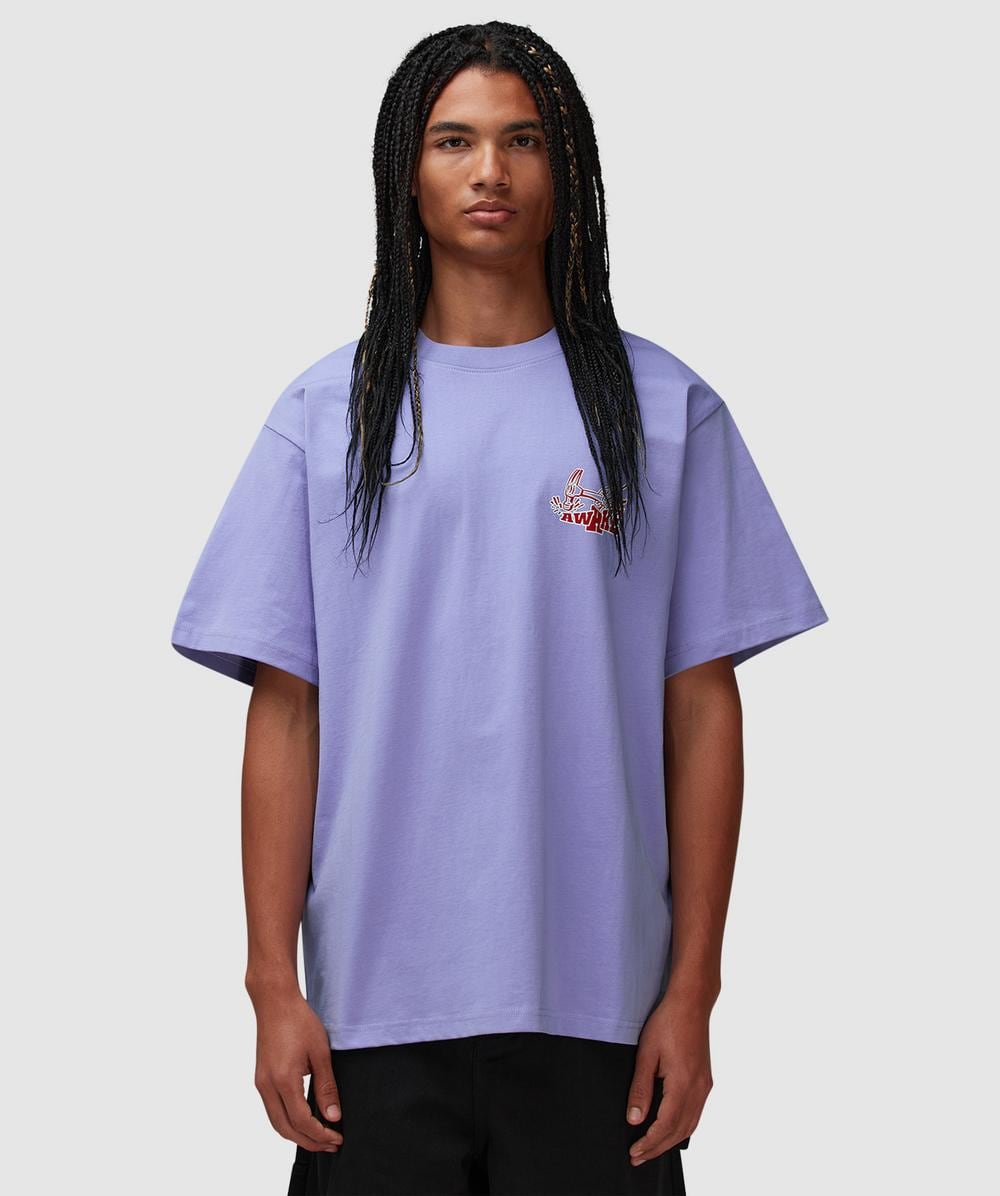 Doublet graphic-print semi-sheer T-shirt | Black | FARFETCH