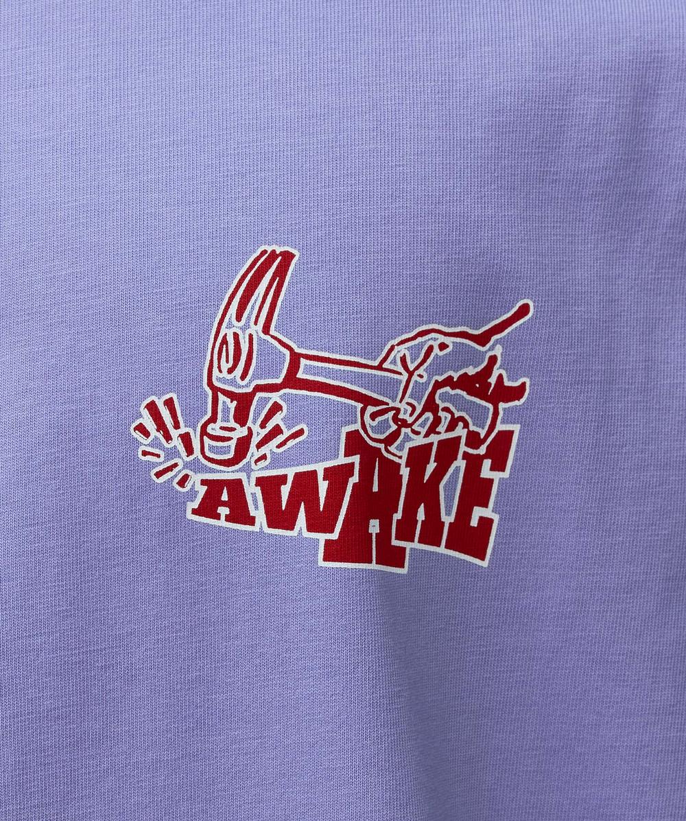 Awake NY Hammer t-shirt | PERIWINKLE | SEVENSTORE