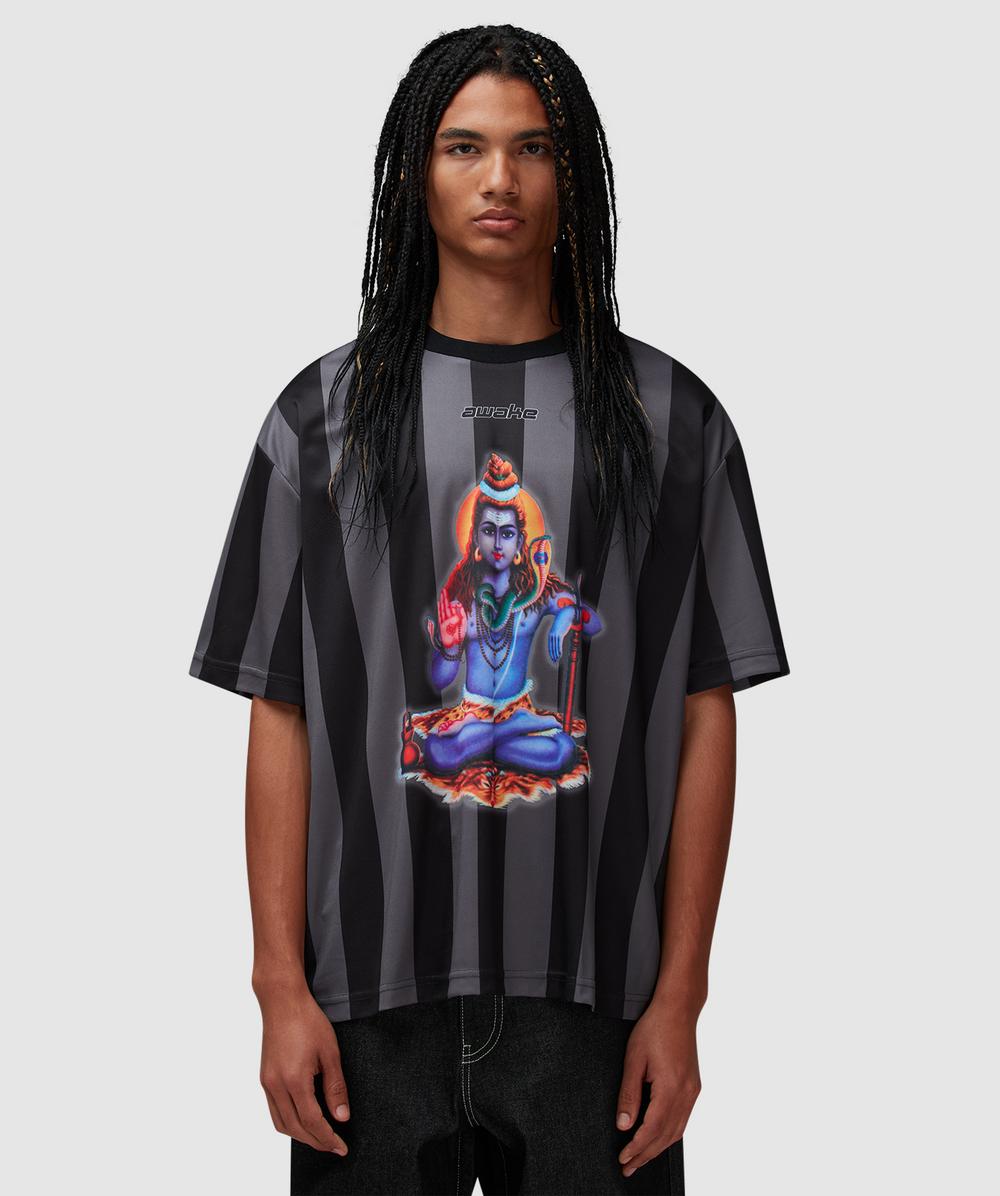 Awake NY Soccer Jersey T-Shirt (Black - M) - Size M, Unisex
