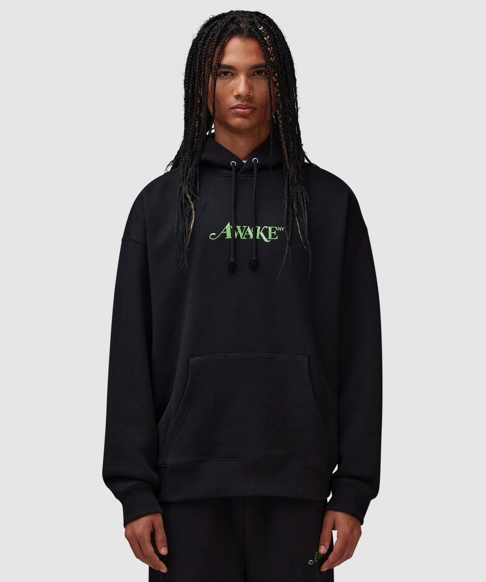 Awake NY Classic Logo Hoodie (Black - S) - Size S, Male