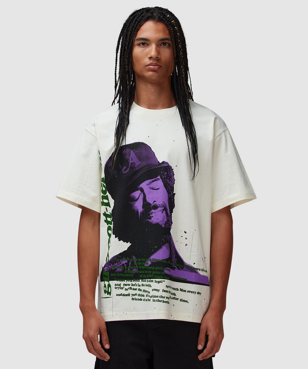 Awake NY Icon T-Shirt (Cream - S) - Size S, Unisex