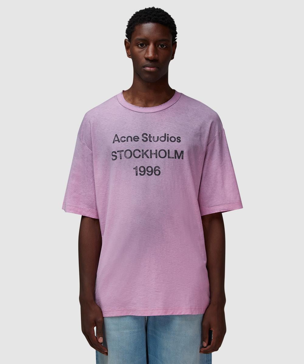 Acne Studios Exford 1996 t-shirt | COTTON CANDY PINK Acne Studios Exford 1996 t-shirt | COTTON CANDY PINK
