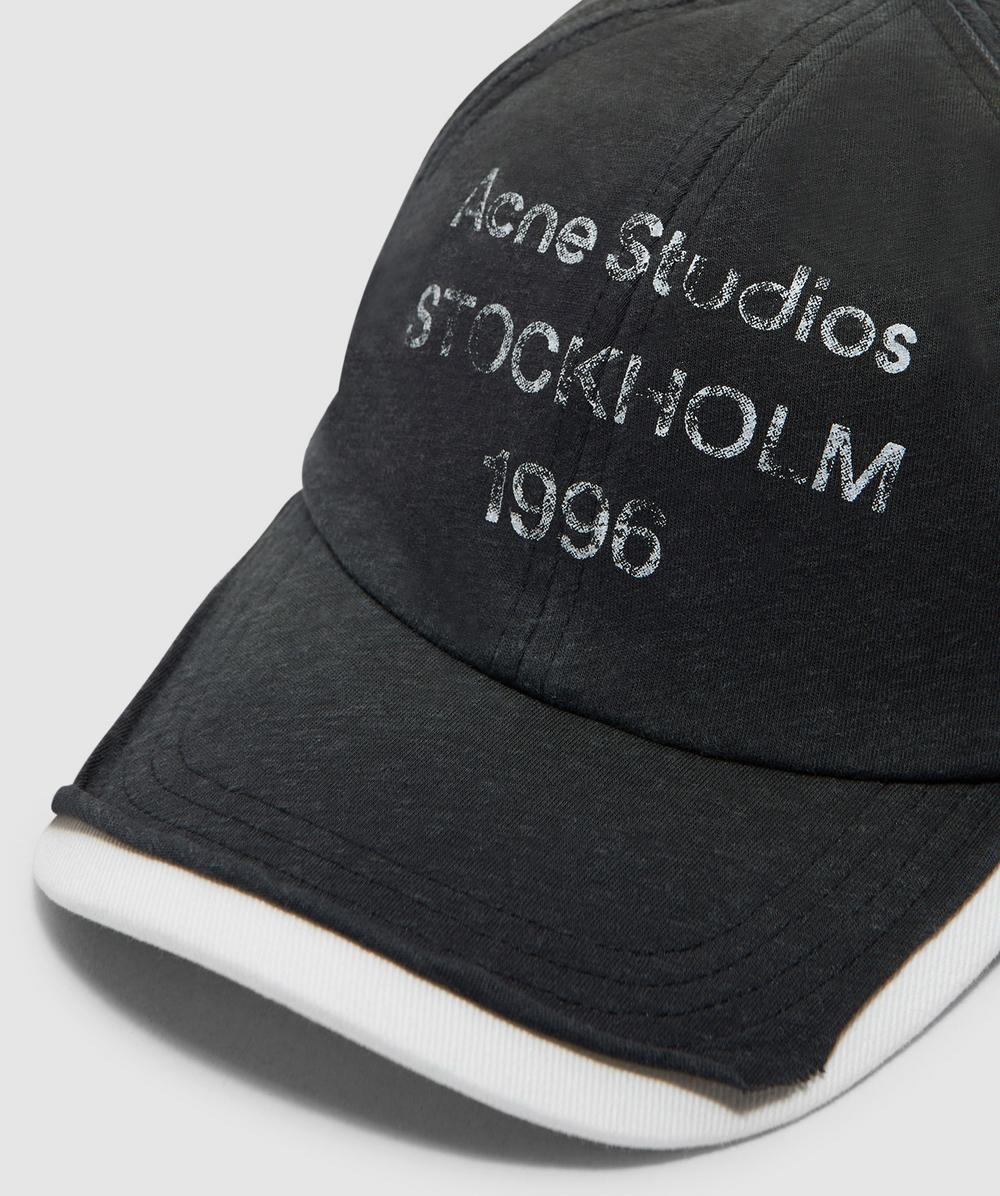 Acne Studios Carliy 1996 cap | BLACK | SEVENSTORE