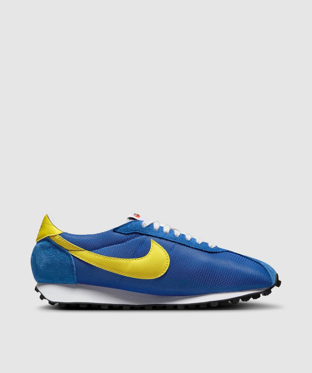 nike blue and yellow shoes