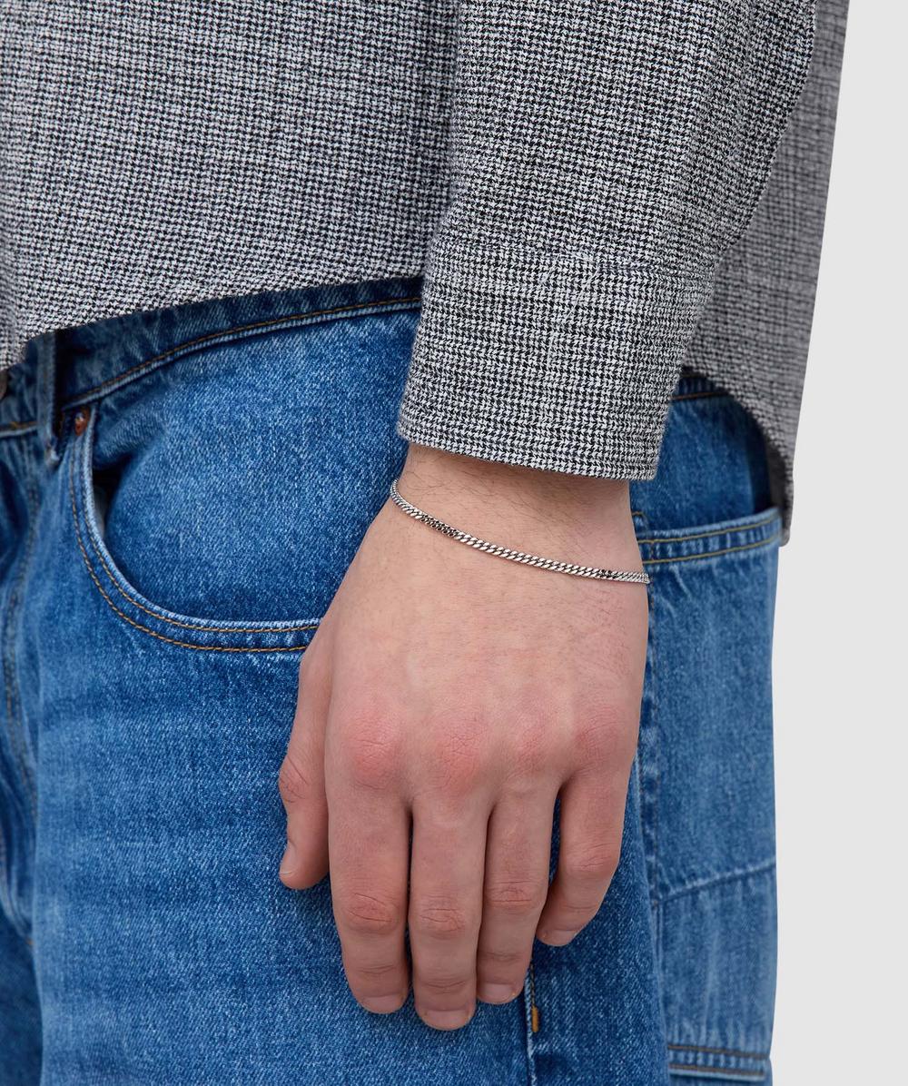 Tom Wood Curb bracelet | SILVER | SEVENSTORE