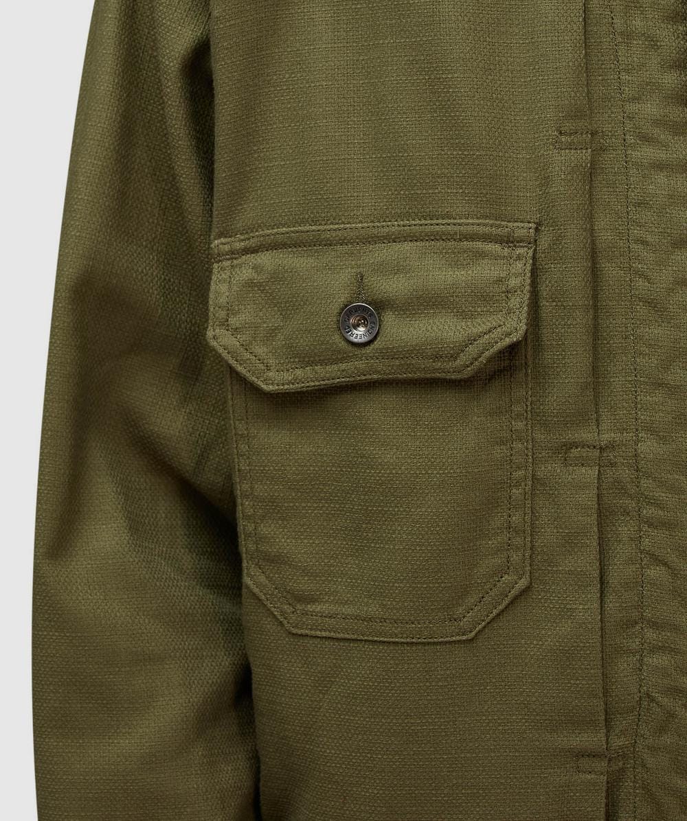 Engineered Garments Trucker jacket | OLIVE CL JAVA CLOTH | SEVENSTORE