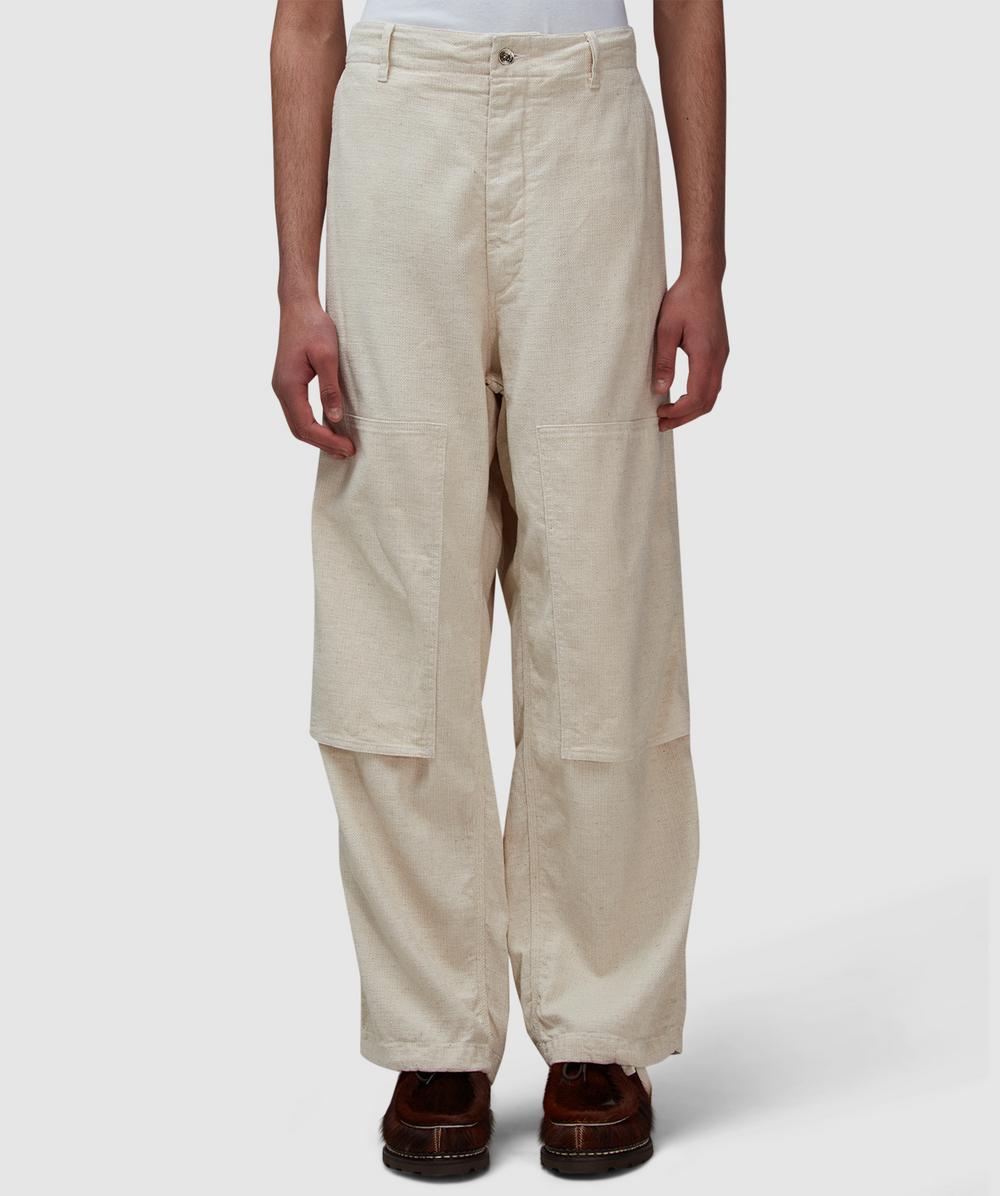 Engineered Garments Painter Trouser In Natural Cl Java Cloth