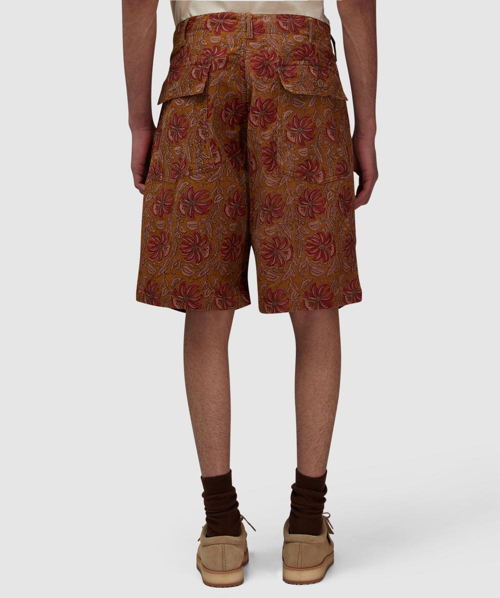 パンツ Fatigue Short Floral Print Ripstop Hummingbirds'hill shop / Engineered Garments Fatigue Short