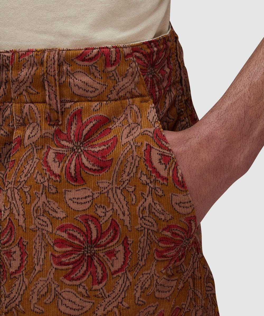 パンツ Fatigue Short Floral Print Ripstop Hummingbirds'hill shop / Engineered Garments Fatigue Short