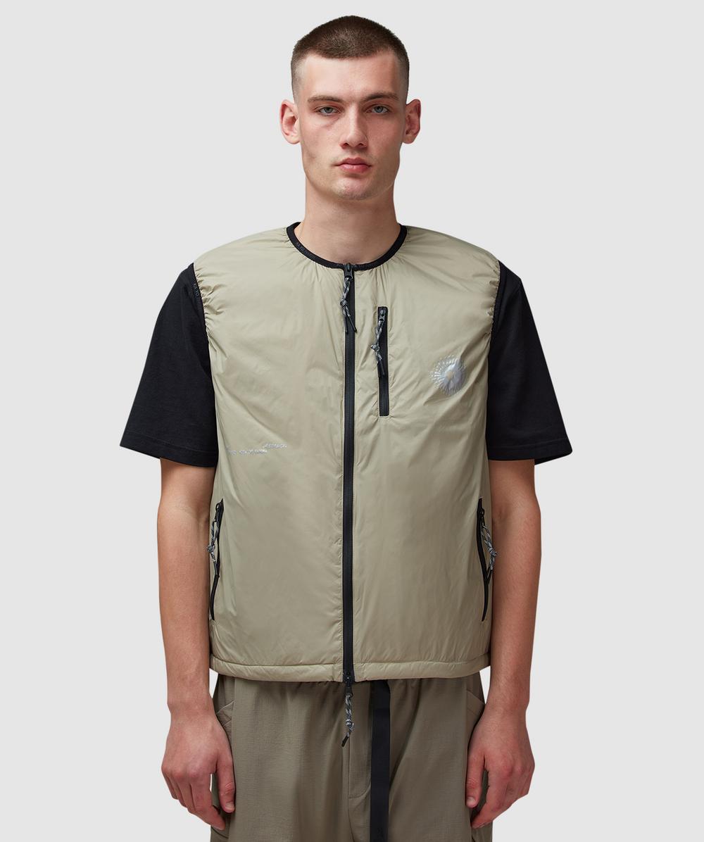 KA_YO_ Insulation Vest (Hay Beige - S) - Size S, Male