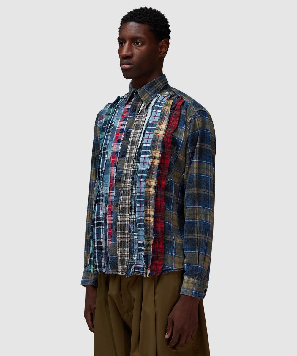 Needles Ribbon flannel shirt | ASSORTED | SEVENSTORE