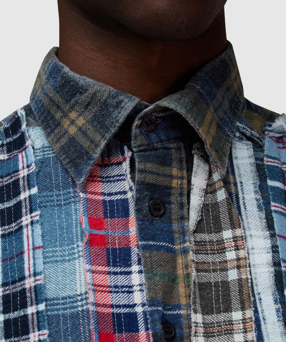 Needles Ribbon flannel shirt | ASSORTED | SEVENSTORE
