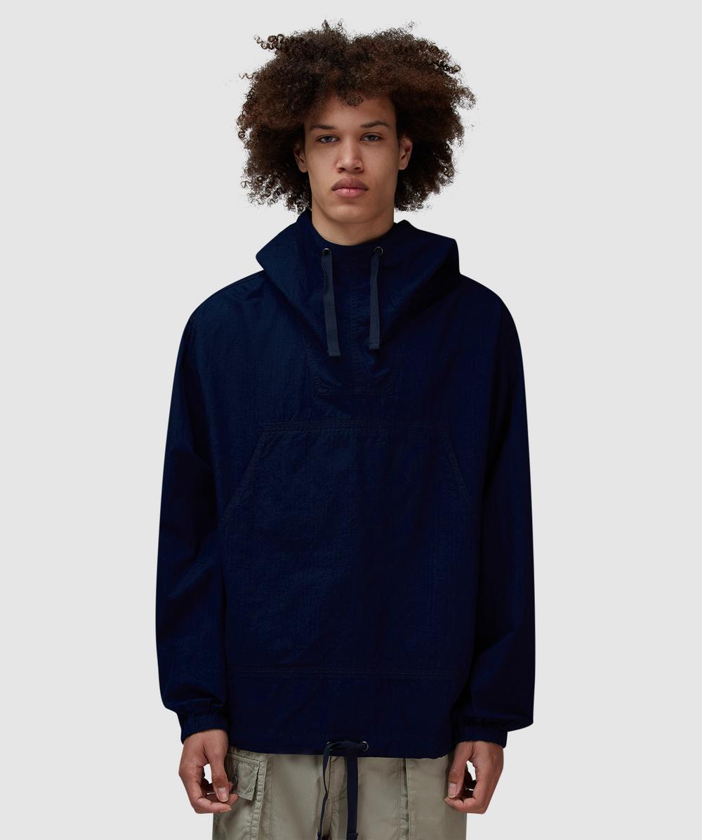 Beams Plus Military Indigo Smock Jacket (Indigo - S) - Size S, Male