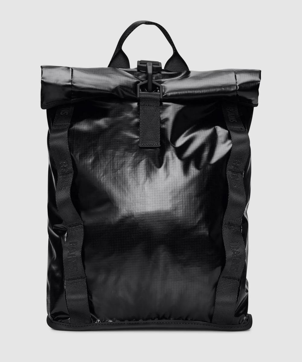 Rains Sibu Rolltop Rucksack (Black - One Size) - Size ONE SIZE, Unisex