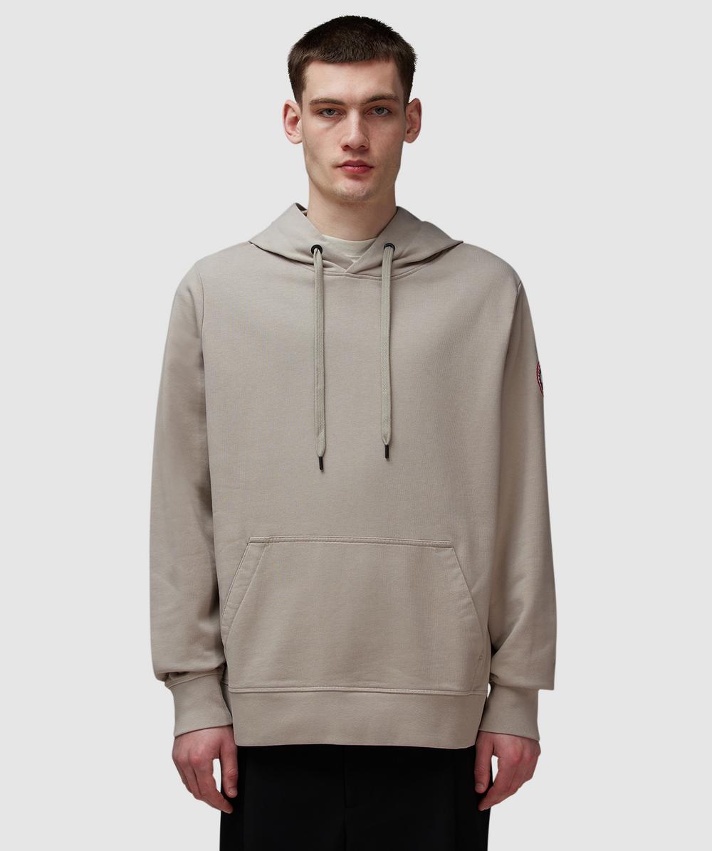 Canada Goose Huron Hoodie (Limestone - Calcaire - L) - Size Clothing & Accessories > Clothing > Shirts & Tops, Male
