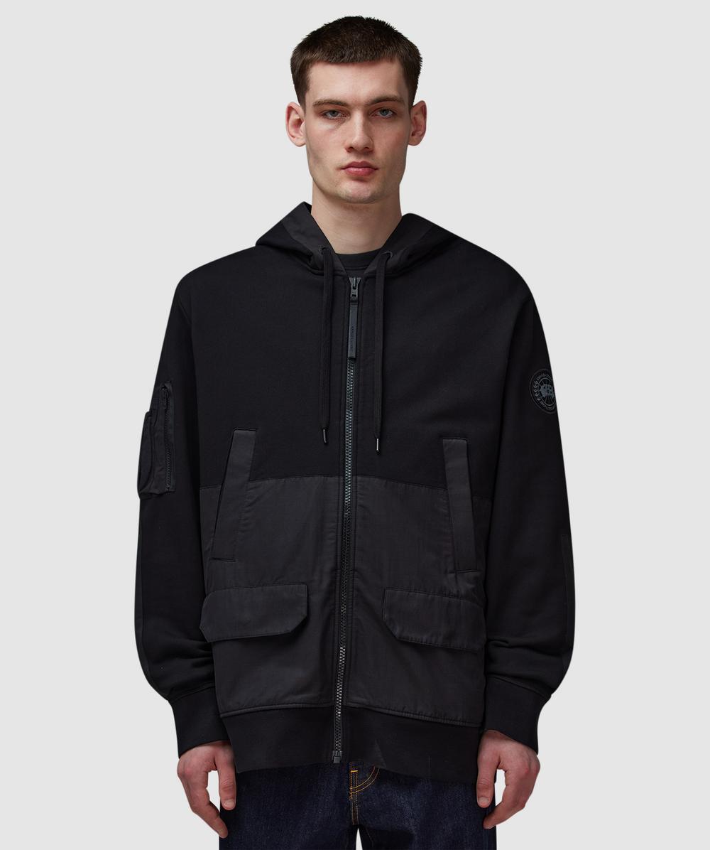 Canada Goose Ferris Full Zip Hoodie (Black - Noir - M) - Size M, Male